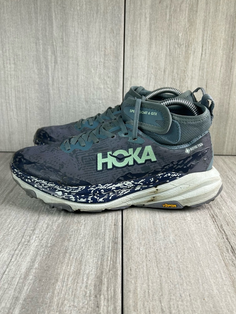 Hoka One One SpeedGoat 6 Mid Gore-Tex Trail Running Sneaker Shoe Womens Size 7.5 - Picture 3 of 11